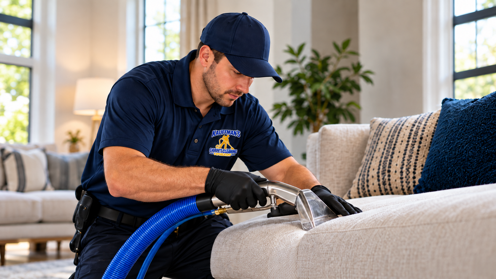 Kauffman's cleaning team
